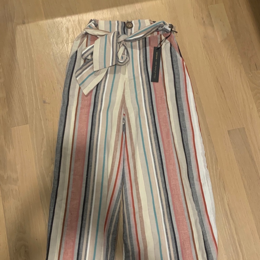 House of Harlow 1960 paper bag pants